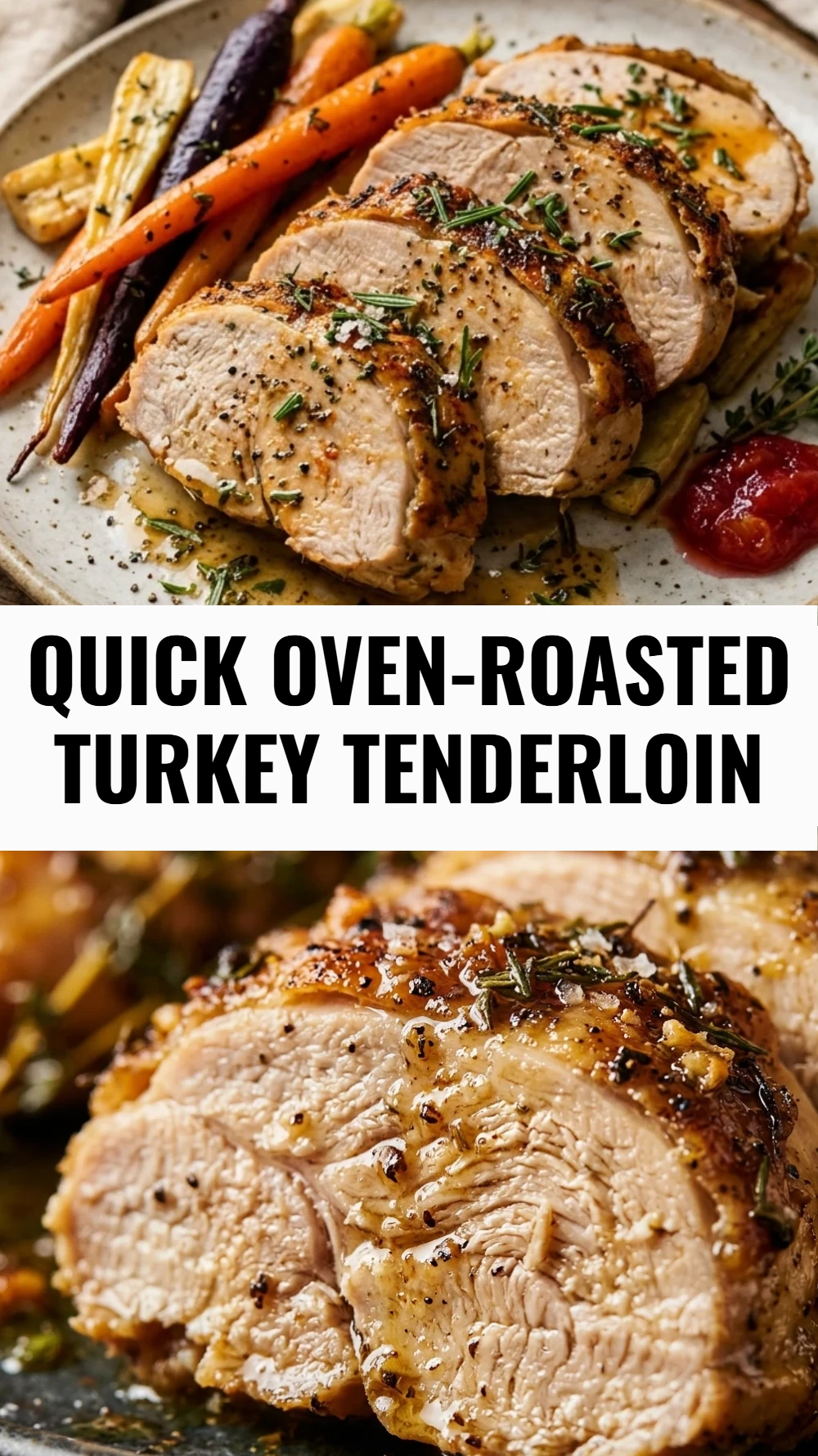 Quick Oven-Roasted Turkey Tenderloin