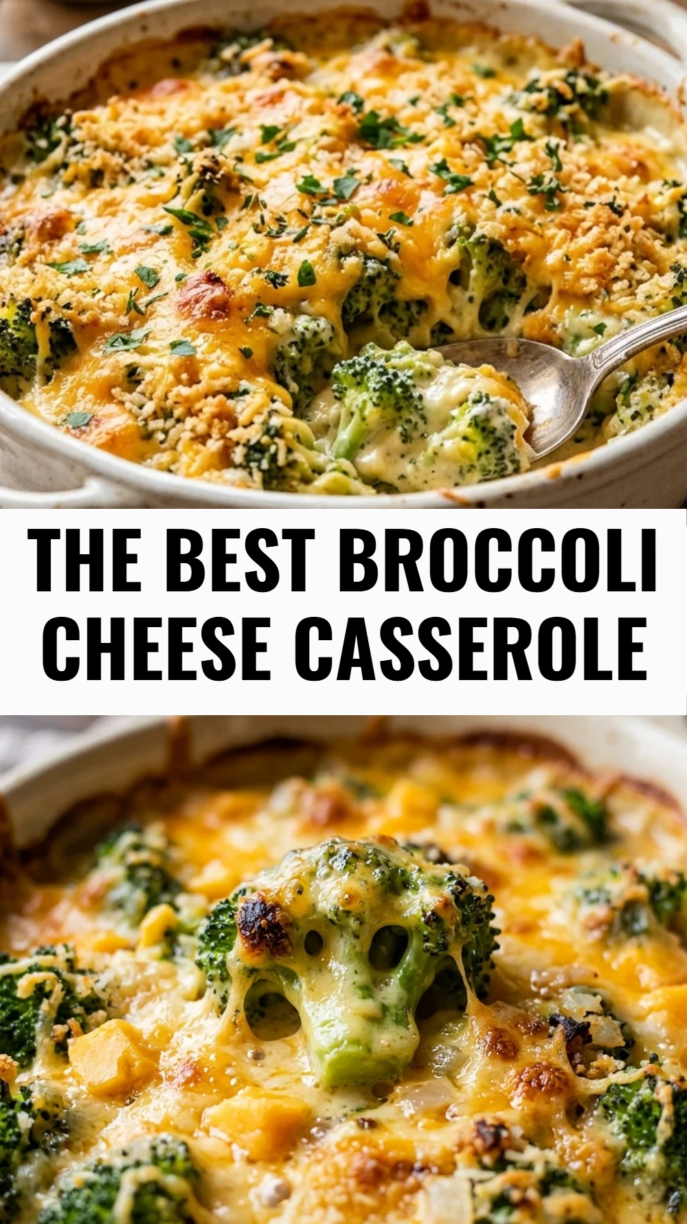 The Best Broccoli Cheese Casserole