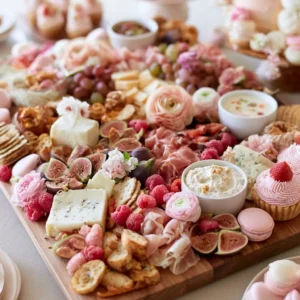 Grazing Table For A Baby Shower Party Spread