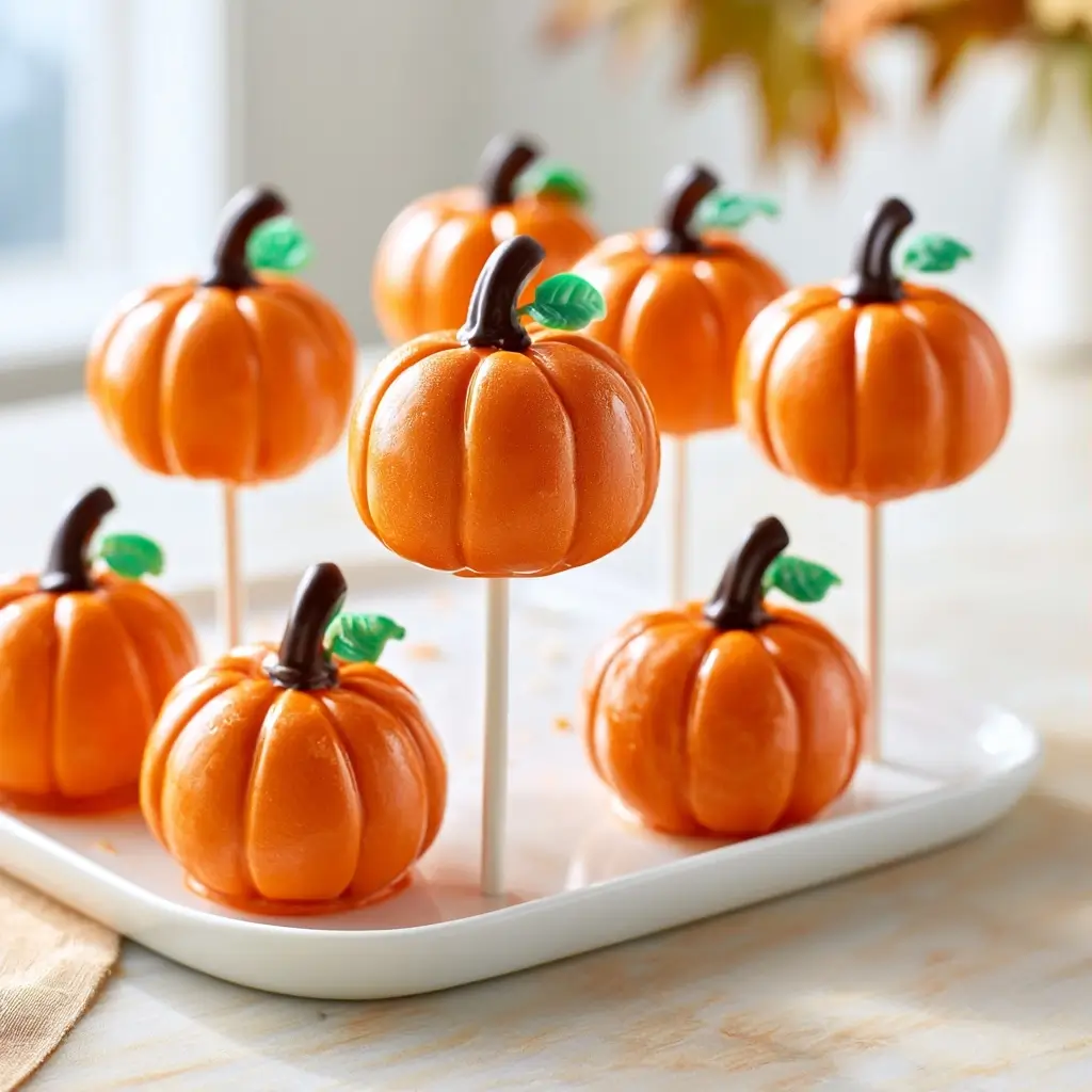 Pumpkin Cake Pops