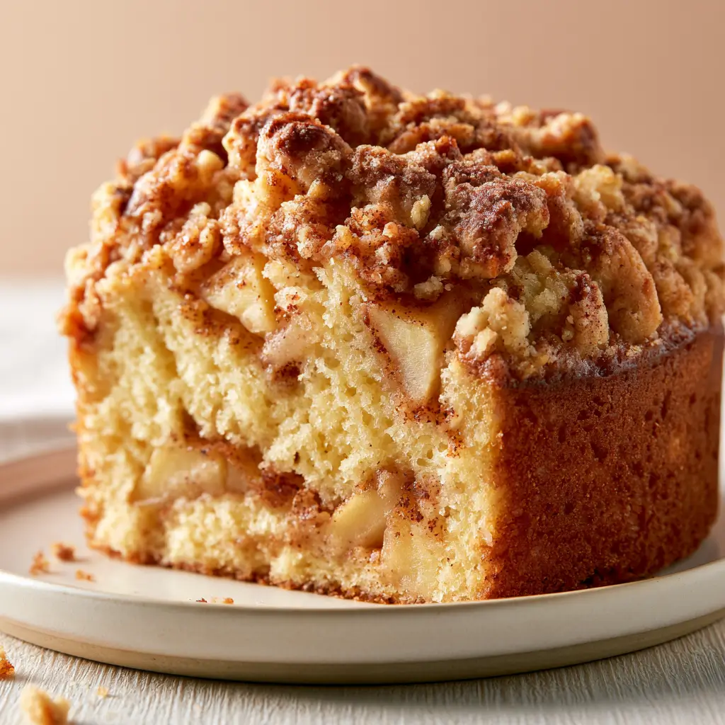 Cinnamon Apple Crumb Cake