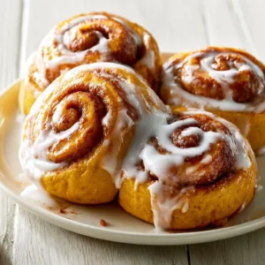 Pumpkin Cinnamon Rolls